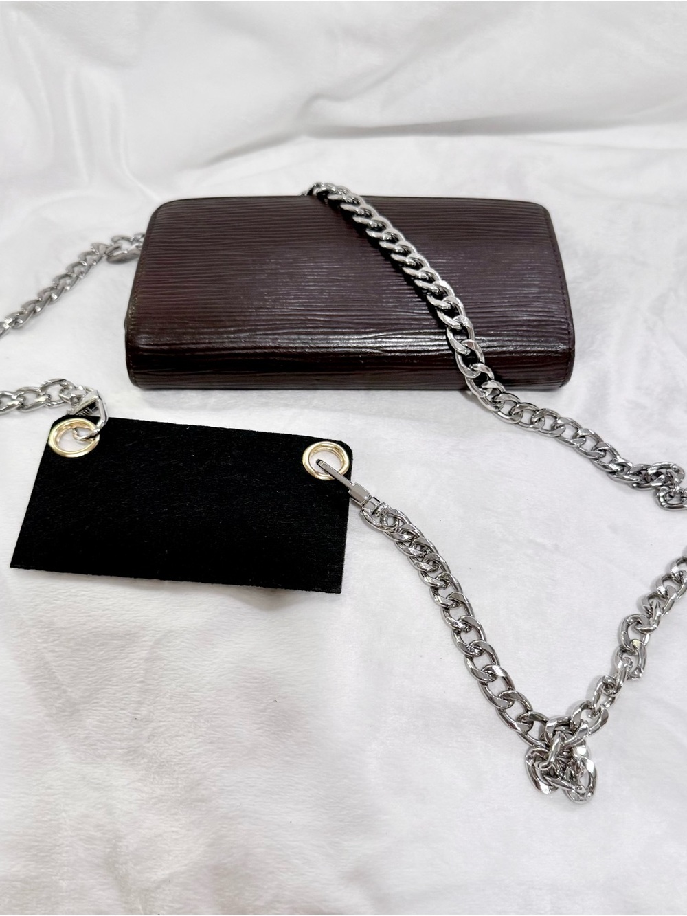Louis Vuitton Vintage Trésor Bi-Fold epi leather Brown Wallet-W/COA - Picture 12 of 15